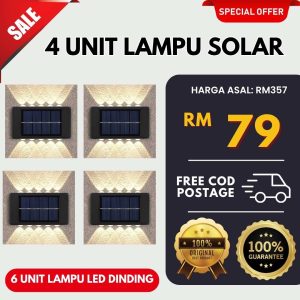 WALL LAMP 4 UNIT