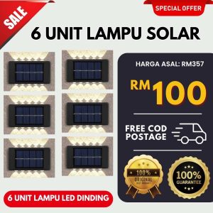 WALL LAMP 6 UNIT