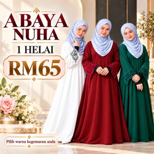 ABAYA NUHA - 1 HELAI